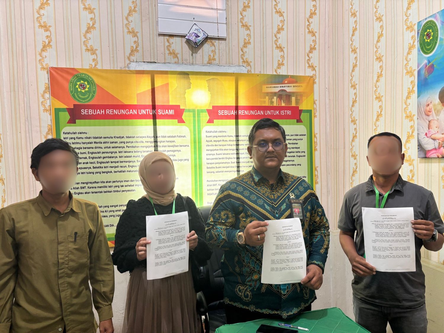 Hakim Mediator Mahkamah Syar’iyah Singkil Berhasil Damaikan Sebagian Perkara Cerai Gugat