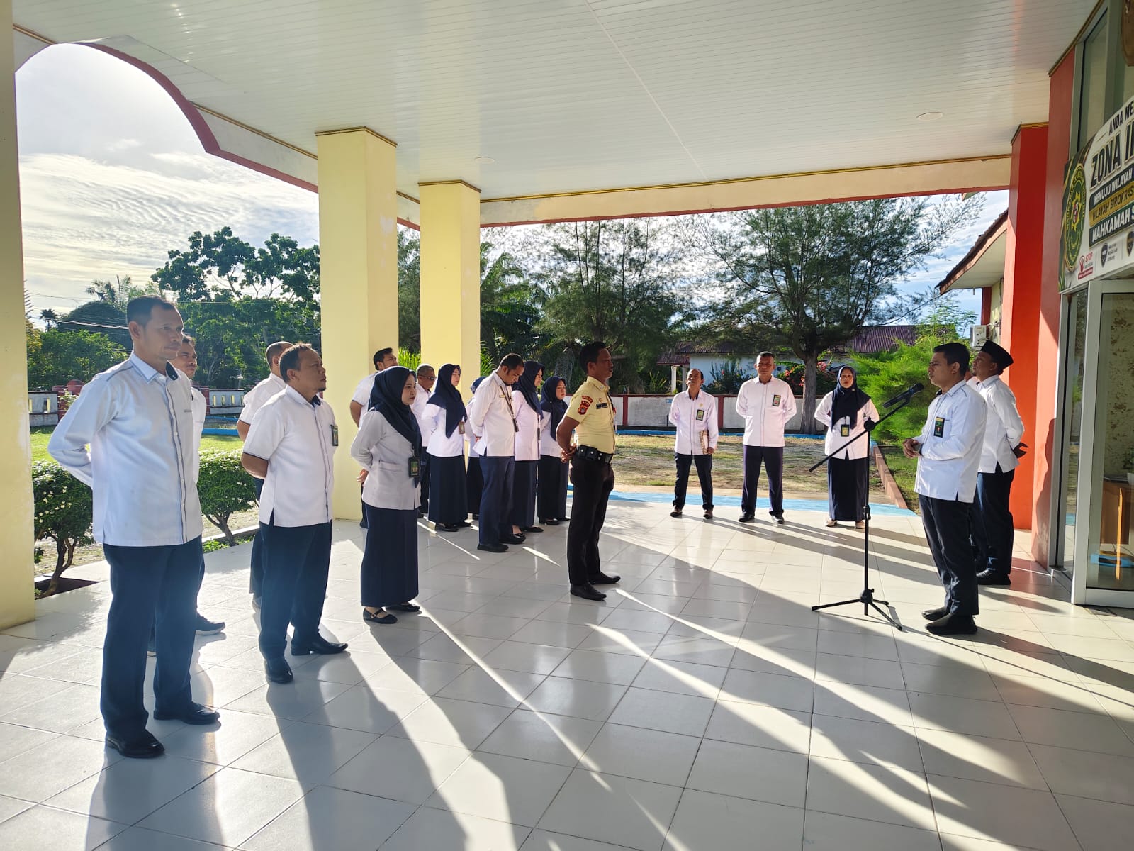 Apel Pagi Mahkamah Syar’iyah Singkil Sambut Semangat Baru di Akhir Triwulan II