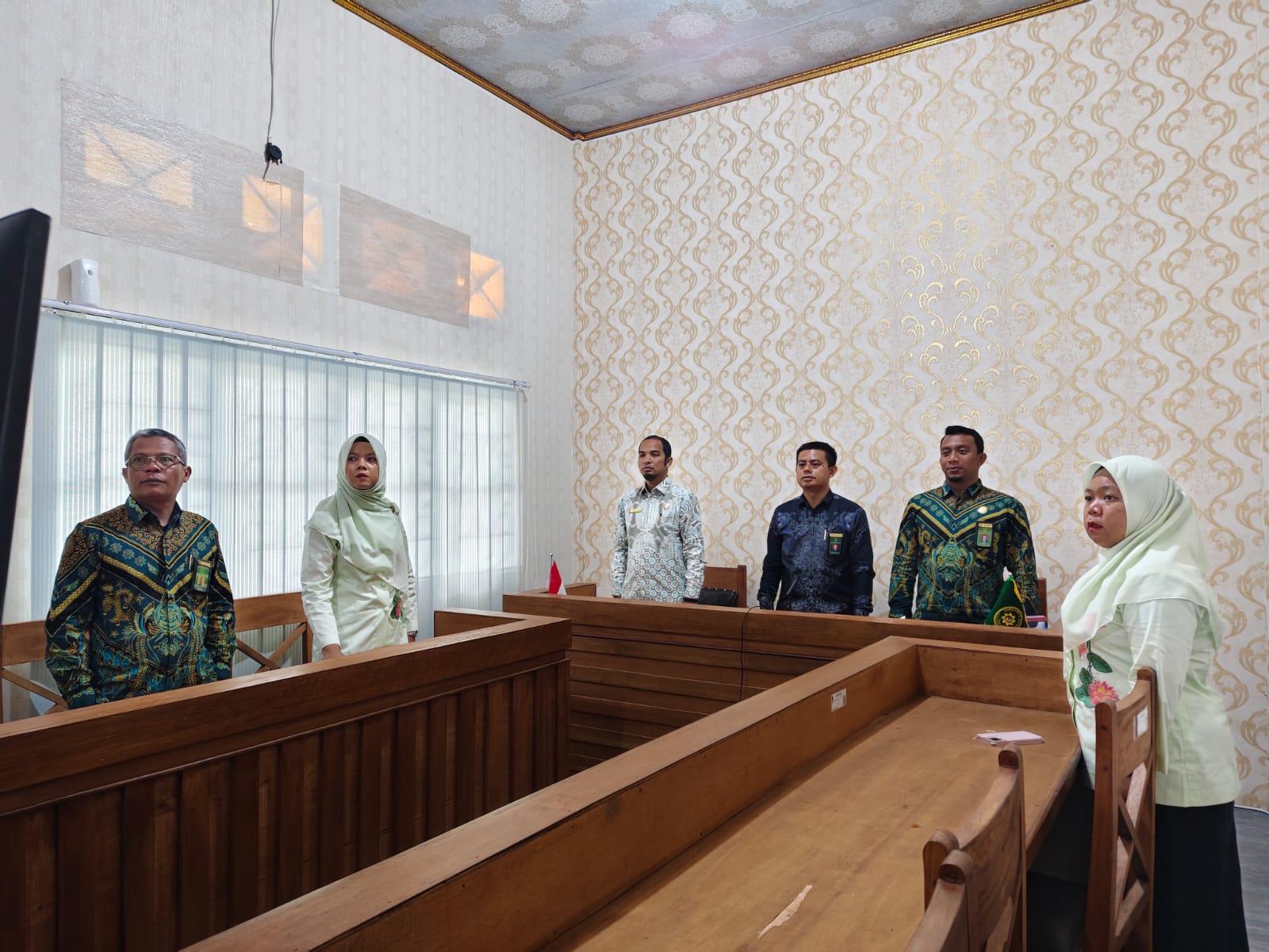 Ketua, Panitera, dan Jurusita MS Singkil Hadiri Rakor Bersama PT Pos Indonesia Secara Virtual