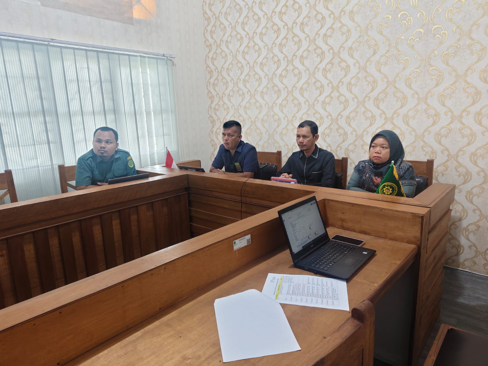 Jajaran Mahkamah Syar’iyah Singkil Hadiri Virtual “Biro Keuangan Awards Tahun 2026”