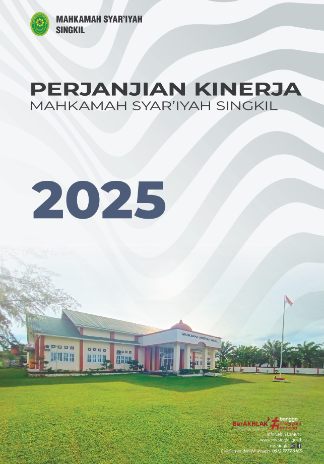 Cover Perjanjian Kinerja 2025